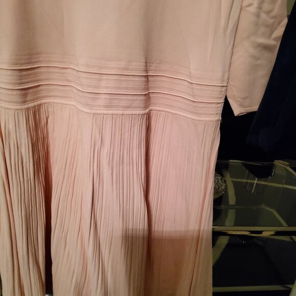 NWT LAUREN Ralph Lauren Size XXL Pale Pink Knit Dress - Picture 4 of 7